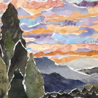 【心靈拼圖】撕紙拼貼